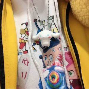 Cinnamaroll handmade ball chain necklace 🥺